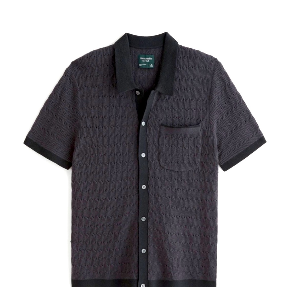 Abercrombie & Fitch knitted polo